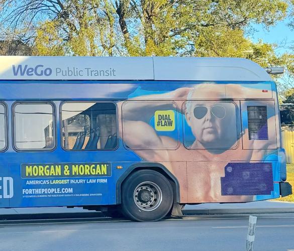 Morgan & Morgan Bus Wrap